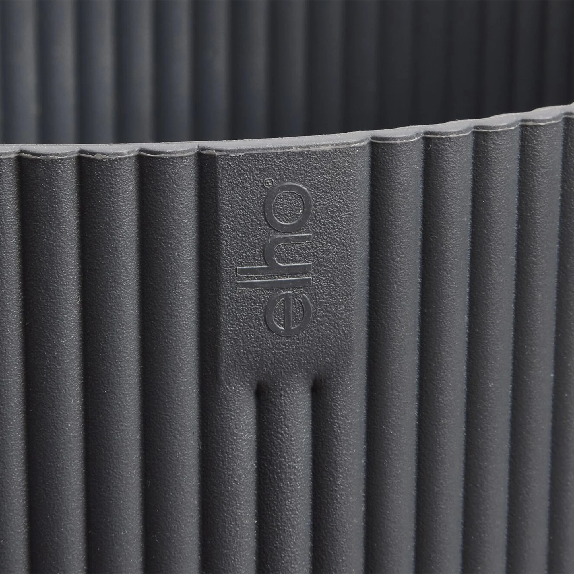 Elho Bloempot Vibes fold rond -  antraciet - Image 4